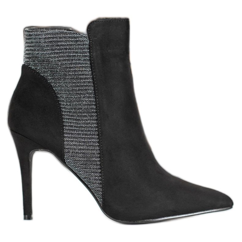 SHELOVET Mockaskor på hög klack svart