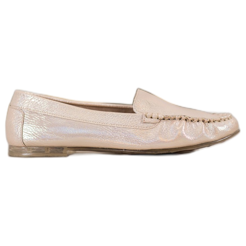 Sergio Leone Loafers med Holo-effekt gul