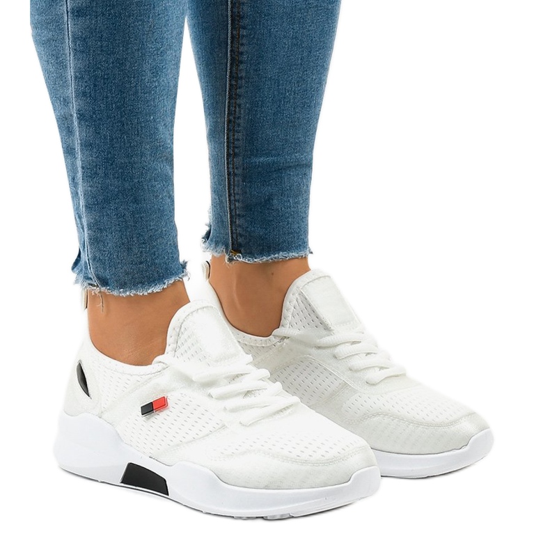 Vita sportskor för kvinnor SH809