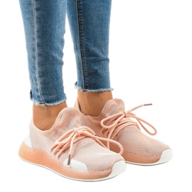 Rosa kvinnors sportskor B-6851