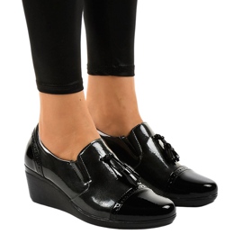 Svarta kilskor 7-9022 grå