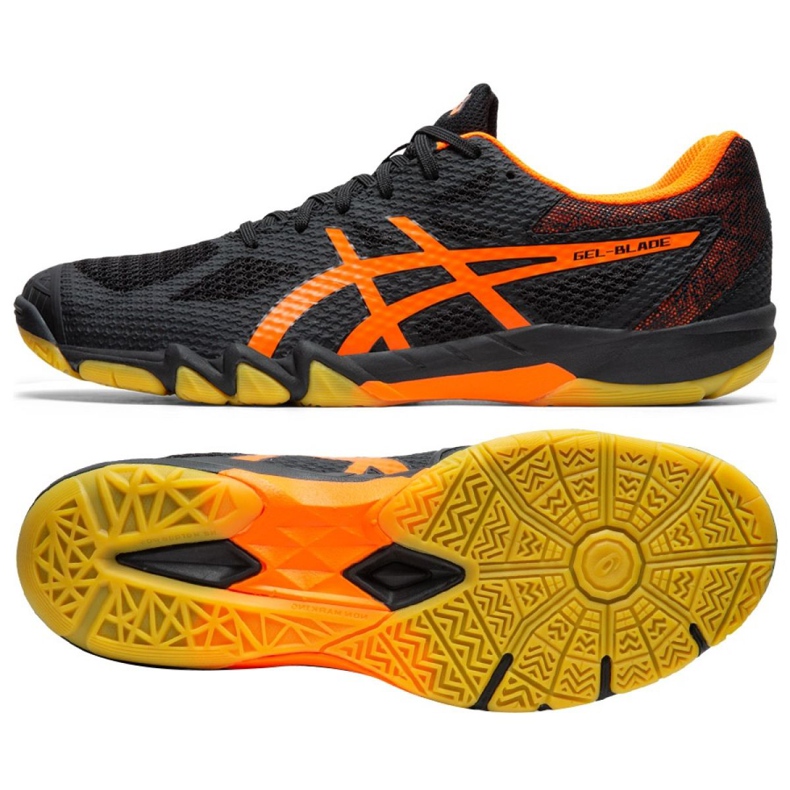 Asics Gel Blade 7 M 1071A029-001 svart
