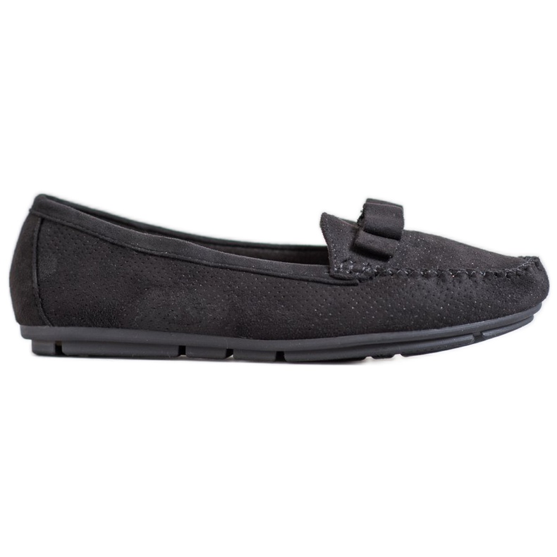 Clowse Openwork Loafers Med En Rosett svart