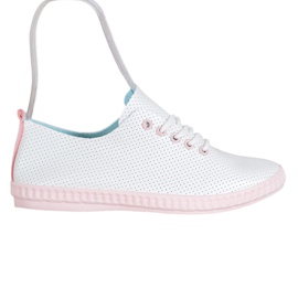 SHELOVET Lätta Openwork -sneakers vit