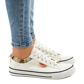 Klassiska vita sneakers W11