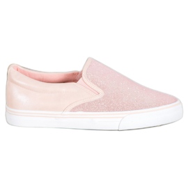Yes Mile Rosa Slip On Sneakers