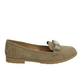 Gröna damloafers W-177 Grön
