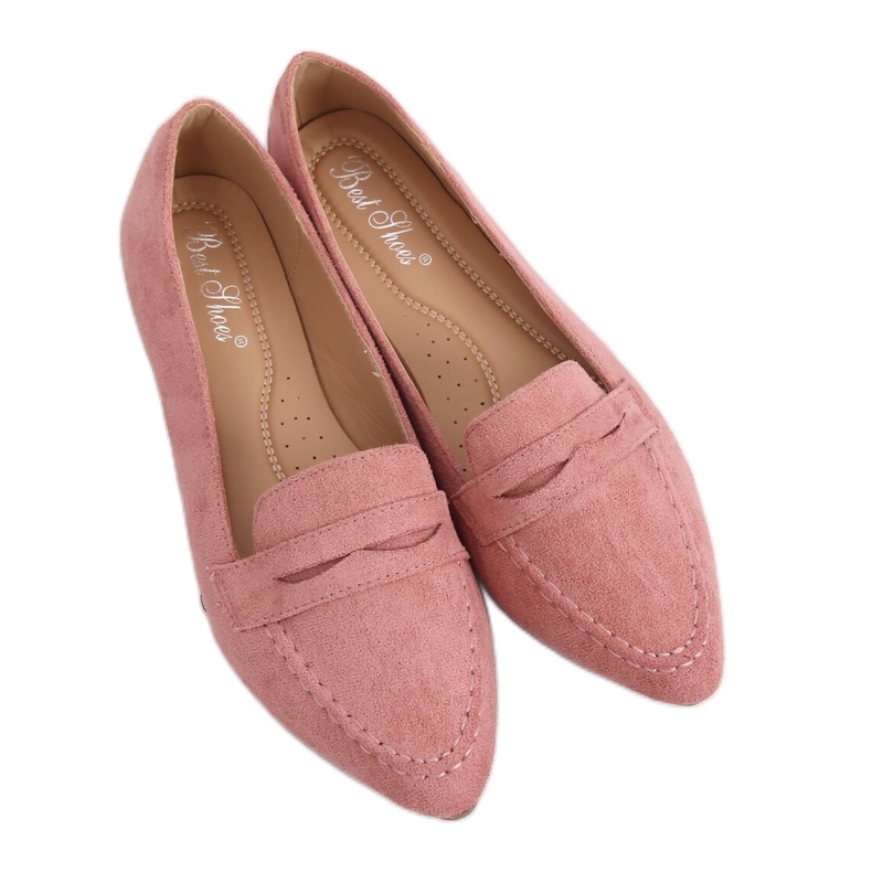 Rosa Loafers för kvinnor rosa CH-1M6 Rosa