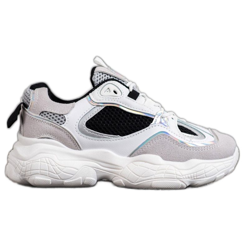 SHELOVET Sneakers med mesh mångfärgad