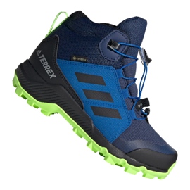 Adidas Terrex Mid Gtx Jr EF2248 skor marinblå blå mångfärgad