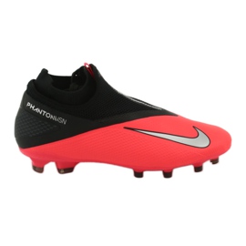 Nike Phantom Vsn 2 Pro Df Fg M CD4162-606 fotbollsskor röd