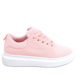Rosa kvinnors rosa sneakers LV82P Rosa