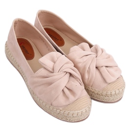 Beige beige espadrilles LL-219P Beige