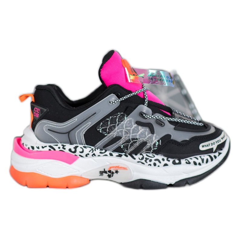 Bella Paris Sneakers med färgglada skär mångfärgad