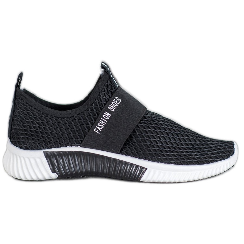 SHELOVET Slip-on modeskor svart