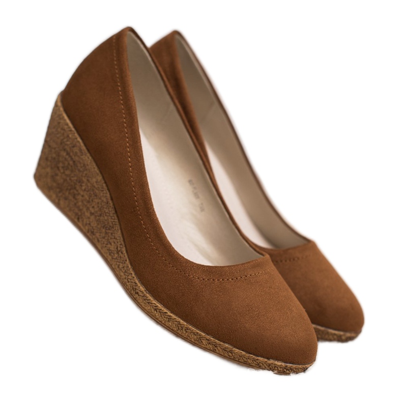 Goodin Klassisk kilballerina brun