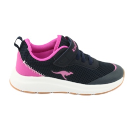 Kangaroos18507 Navy/Pink Sports Children's Shoes blå