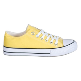 SDS Textil sneakers gul