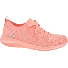 Skechers Ultra Flex Pastel Party W 13098-CRL Skor rosa