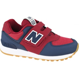 New Balance Jr YV574DMI skor röd