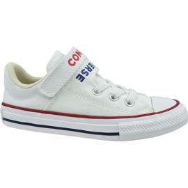 Converse Chuck Taylor All Star Dubbelrem Jr 666927C vit