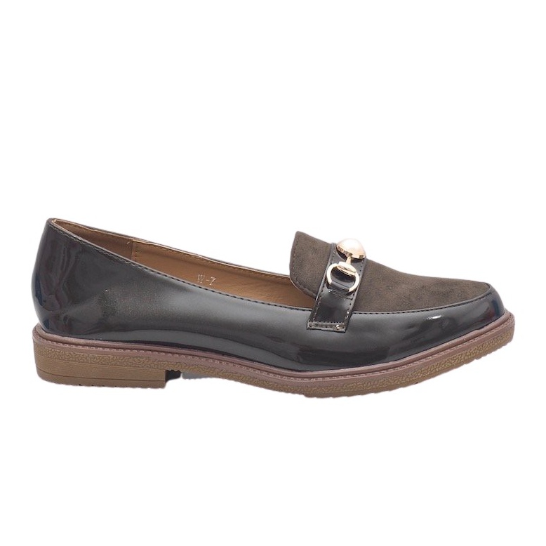 Gröna loafers, damskor W-7
