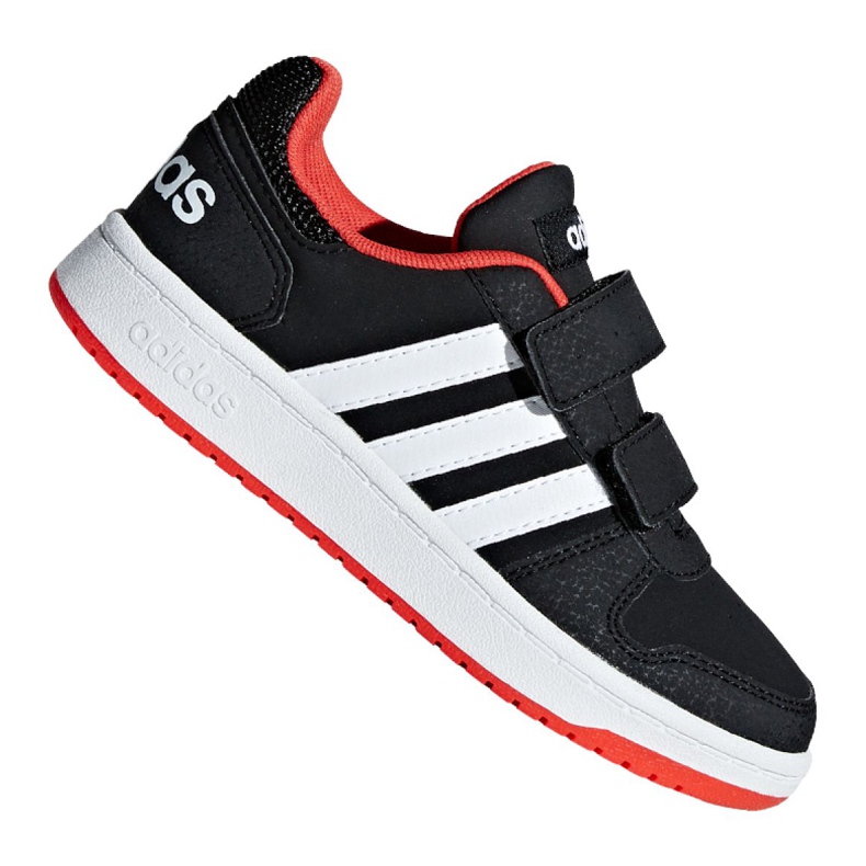 Skor adidas Hoops 2.0 Mfc C Jr B75960 vit svart