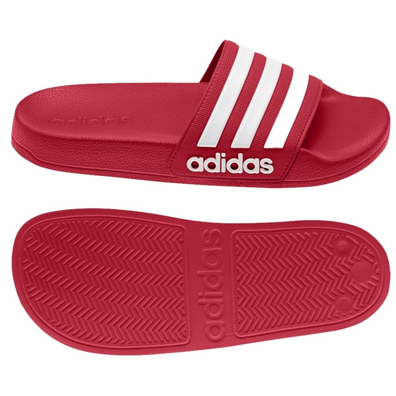 Adidas Adilette Shower K EG1895 tofflor röd