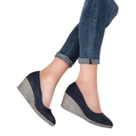 Goodin Klassisk kilballerina blå