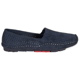 Goodin Openwork Slip On Shoes blå