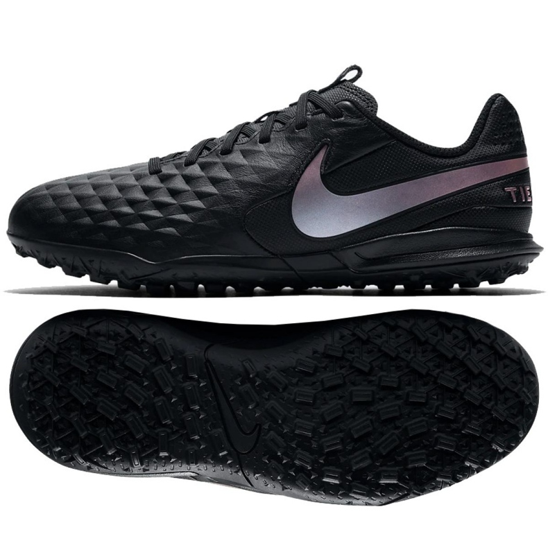 Nike Tiempo Legend 8 Academy Ic Jr AT5736-010 fotbollsskor mångfärgad svart