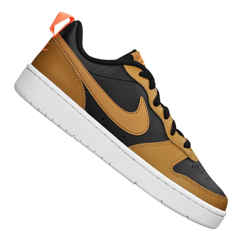 Nike Court Borough Low 2 Jr BQ5448-004 skor svart gul