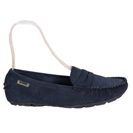 Goodin Klassiska textil loafers marinblå