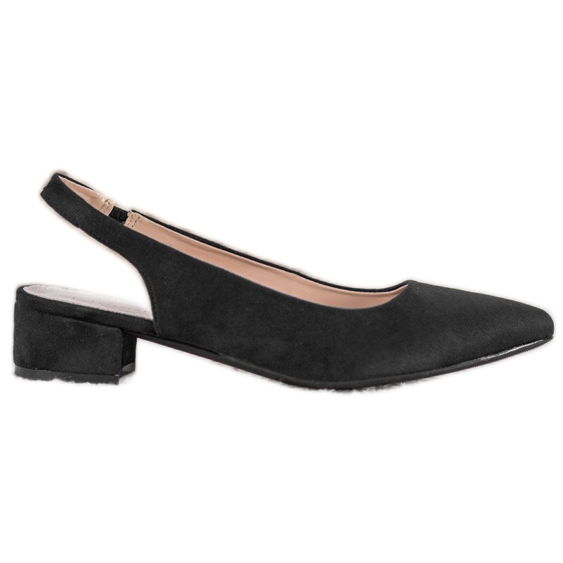 Goodin Pumpar med en upptäckt klack svart