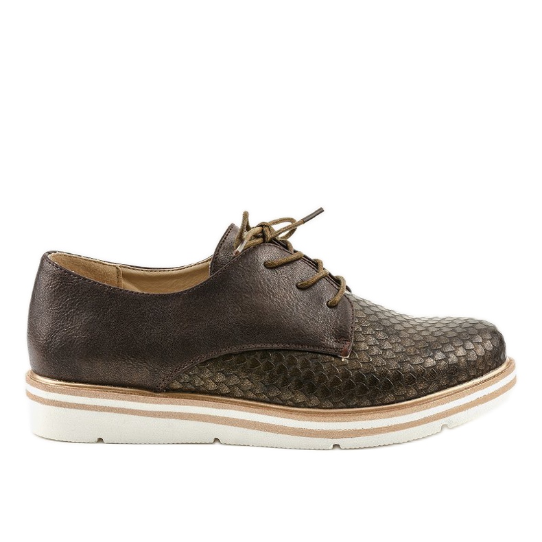 Klassiska bruna jazzskor TL-35