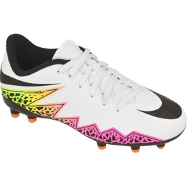 Nike Hypervenom Phelon Ii Fg Jr 744943-108 fotbollsskor mångfärgad vit