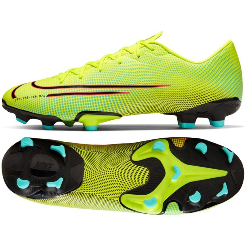 Nike Mercurial Vapor 13 Academy Mds FG / MG M CJ1292-703 fotbollsskor gul gul