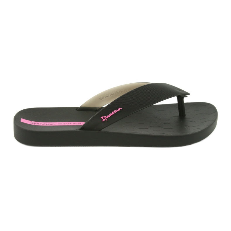 Ipanema Women's Black Flip -flops Black 26445 svart