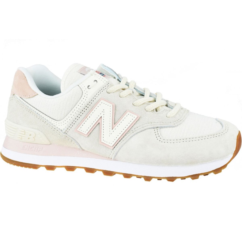 New Balance W WL574SAY skor beige