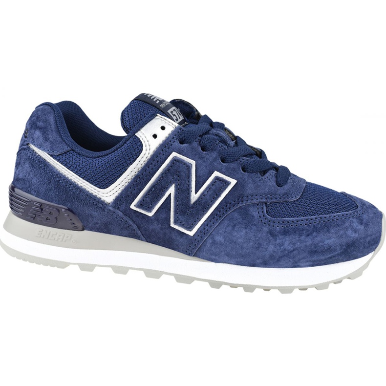 New Balance W WL574EY skor marinblå