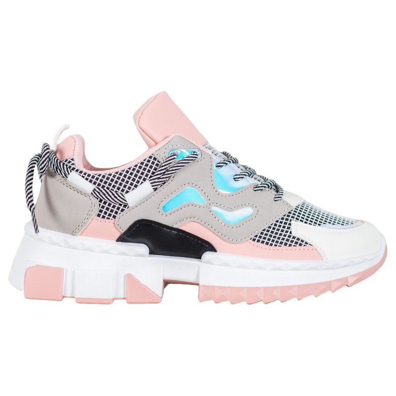 Seastar Snygga sneakers med Holo -effekt rosa mångfärgad