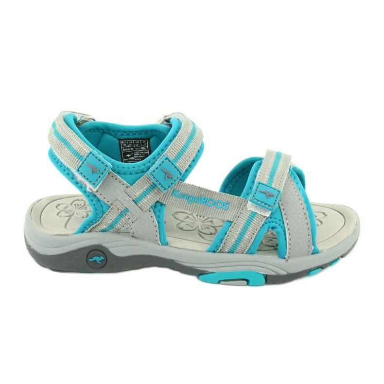 KangaRoos Girls 'Sandals Foam Insula 18335 Gray-Blue grå