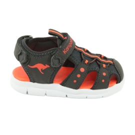Kangaroos 02035 sport sandaler orange grå