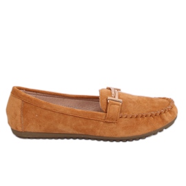 Dam loafers camel ZA01P Camel brun