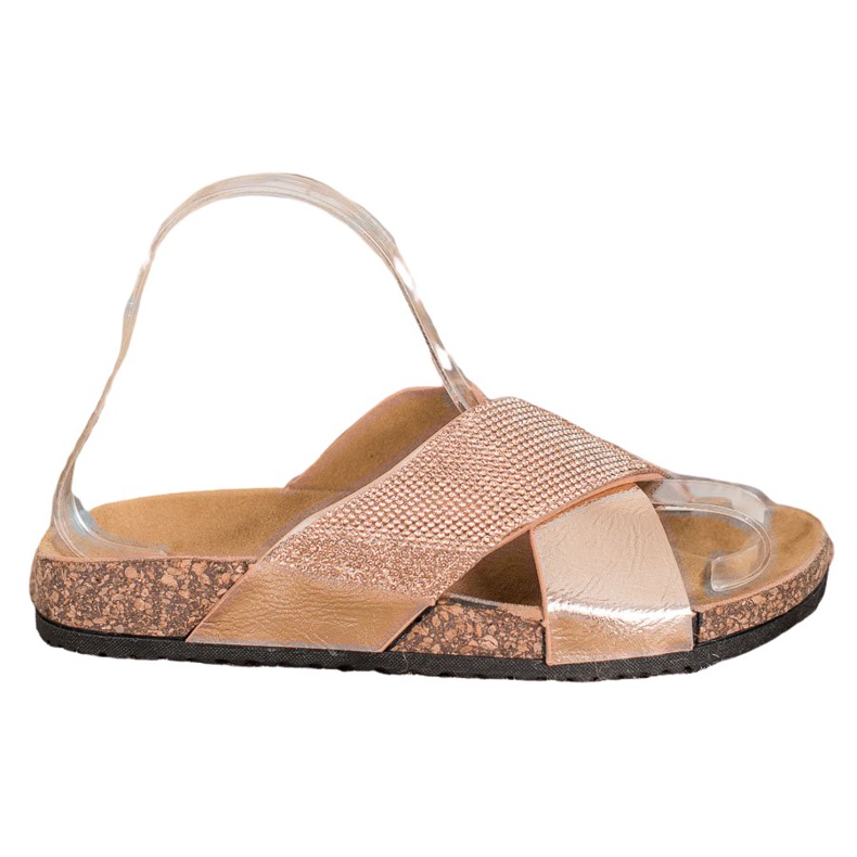 SHELOVET Klassiska gyllene tofflor