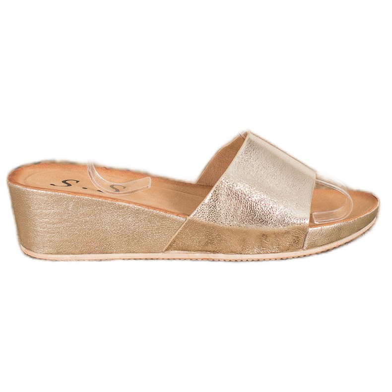 SHELOVET Snygga kil tofflor gul