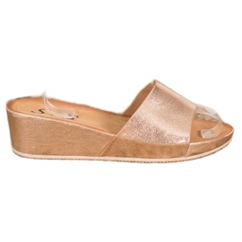 SHELOVET Snygga kil tofflor gul