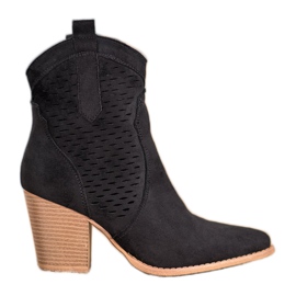 Seastar Openwork Cowgirls på en pelare svart