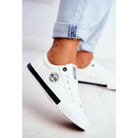 White Big Star damskor sneakers FF274228 vit