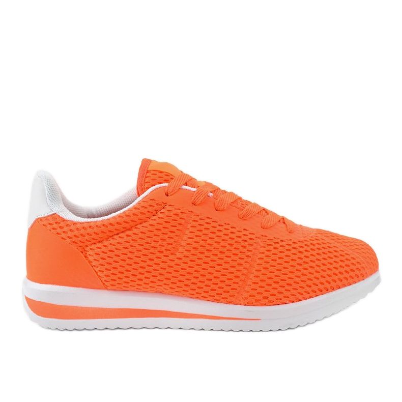 Orange fluo sportskor FXZ32-4 för kvinnor